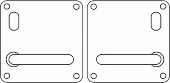 800 Series - 152 x 152mm - Internal Plates - Alpha - SC 800 Series - 152 x 152mm - Internal Plates - Alpha - SC