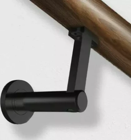 Hand Rail - Wall Mount - BLK