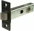 2202 TUBULAR LATCH 60MM THRU FIX BLK