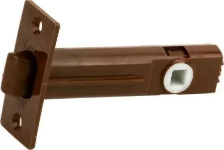 Nylon 70mm Mortice Latch - Brown