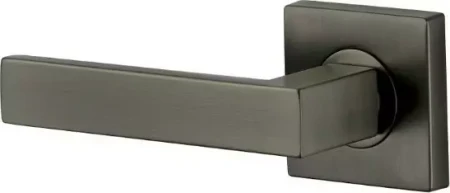 Savona Square Rose Single Dummy Trim - Graphite