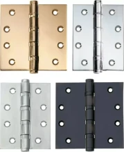 Ball Bearing Hinges - 2 Sizes - 100 x 100 / 100 x 75