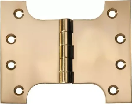 Parliament Hinge - H100 x W125 x T4mm - PB