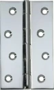 Fixed Pin Hinge - H100 x W60 x T2.5mm - CP