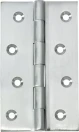 Fixed Pin Hinge - H100 x W60 x T2.5mm - SC