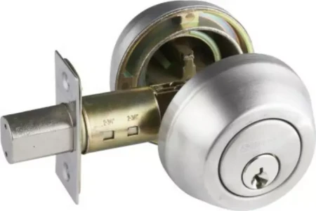 R162 Denver Round D/Cylinder Deadbolt - CP