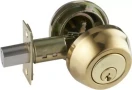 R162 Denver Round D/Cylinder Deadbolt - PB