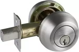 R162 Denver Round D/Cylinder Deadbolt - SN