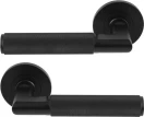 Lumina 56mm Rose Lever Set - BLK