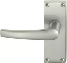 Contract Lever Set on 120 x 42mm Plate - BN