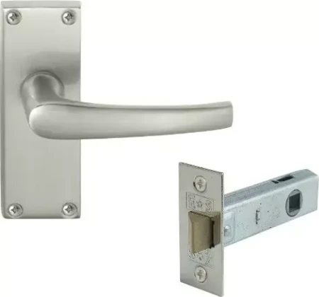 Contract Lever Passage Set on 120 x 42mm Plate - BN