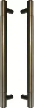 Milford - Solid Brass - 400mm - Pull Handle Set - AB