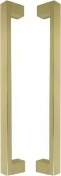 Tasman - Solid Brass - 400mm - Pull Handle Set - PB