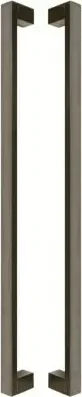 Tasman - Solid Brass - 600mm - Pull Handle Set - AB