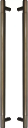 Milford - Solid Brass - 600mm - Pull Handle Set - OR