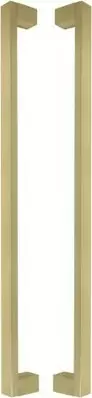 Tasman - Solid Brass - 600mm - Pull Handle Set - PB