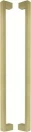 Tasman - Solid Brass - 600mm - Pull Handle Set - PB