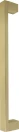 Tasman - Solid Brass - 400mm - FF Pull Handle - PB