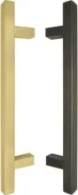 Brass - Square - Pull Handles - 300mm