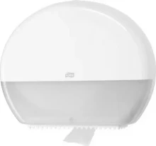 Jumbo Toilet Roll Dispenser - White