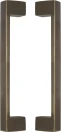 Square 235mm Solid Brass Pull Handle Set - OR