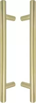 Brass - Round - Pull Handle Set -300mm - USB