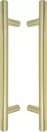 Brass - Round - Pull Handle Set -300mm - USB