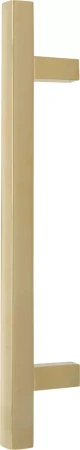 Brass - Square - FF Pull Handle - 300mm - UB