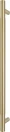 Brass - FF Pull Handle - 450mm - plain - MSB