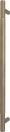 Brass - FF Pull Handle - 450mm - plain - RB