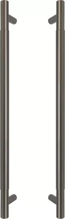 Brass - Pull Handle Set - 450mm - plain - GN