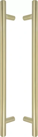 Brass - Round - Pull Handle Set - 400mm - USB