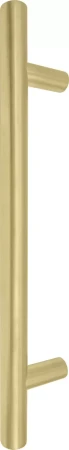 Brass - Round - FF Pull Handle - 300mm - MSB