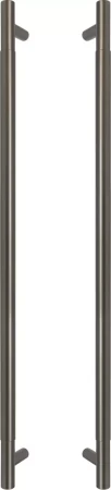 Brass - Pull Handle Set - 600mm - plain  - GN