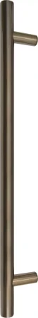 Brass - Round - FF Pull Handle - 400mm - AB