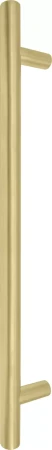 Brass - Round - FF Pull Handle - 400mm - MSB