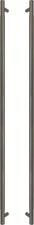 Brass - Pull Handle Set - 900mm - plain - GN