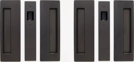 CL400 Bi-Parting Non-Magnetic Passage Set 34-40mm Door - ORB