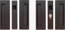 CL400 Bi-Parting Magnetic Passage Set 34-40mm Door - ORB