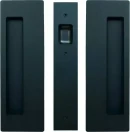 CL400 Non Magnetic Passage Set 34-40mm Door - BLK