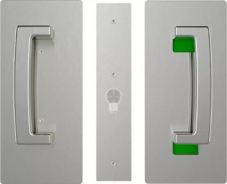 CL406 ADA Blank/RH Snib Magnetic Privacy Set 34-40mm Door - SC