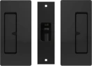 CL200 Snib/Snib Magnetic Privacy Set 34-40mm Door - MBL