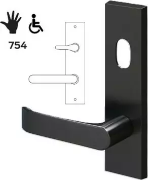 754 - #12 Leo - Int Lev + Ind Access Turn LH - BLK