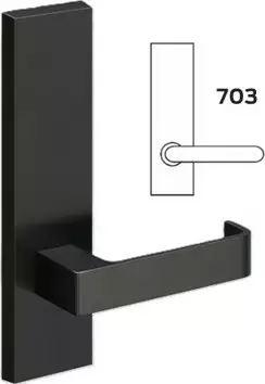 703 - Bergen - Ext Lever Only - BLK