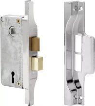 2 Lever Rebated Mortice Lock w/ 30mm Backset - SP