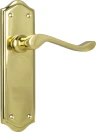 Henley Lever - Long Backplate - Passage Pair - PB