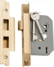 Rebated 5 Lever Mortice Lock - Backset 57mm - SB