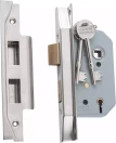 Rebated 5 Lever Mortice Lock - Backset 46mm - SN