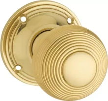 Reeded 51mm Door Knob Sets // AB