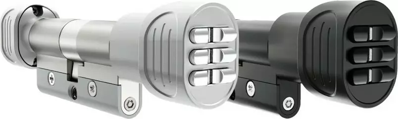 Epec - Electronic Euro Cylinder - SC / BLK Epec - Electronic Euro Cylinder - SC / BLK